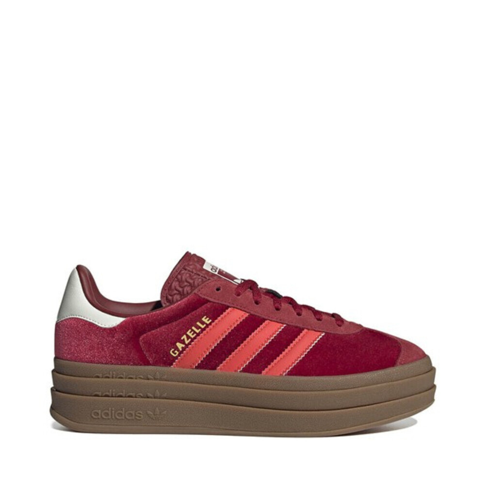 Adidas Gazelle Bold IG4388 Sneakers Women's Bright Red Lifestyle Shoes DWA2227
